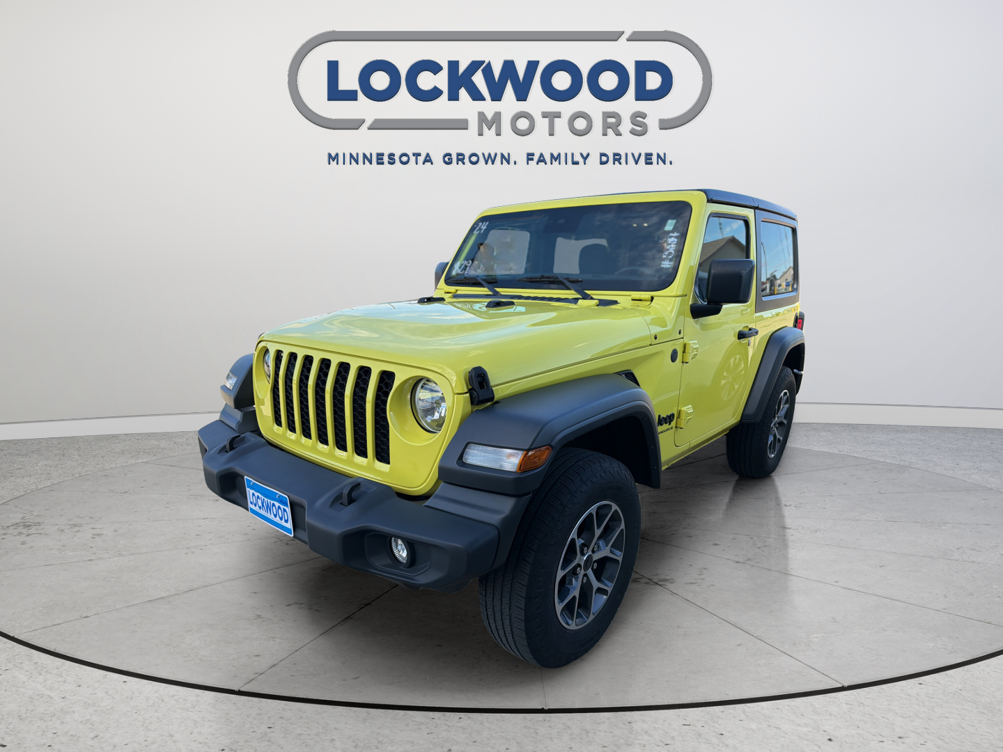 Used 2024 Jeep Wrangler 2-Door Sport S with VIN 1C4PJXAN0RW138968 for sale in Marshall, Minnesota