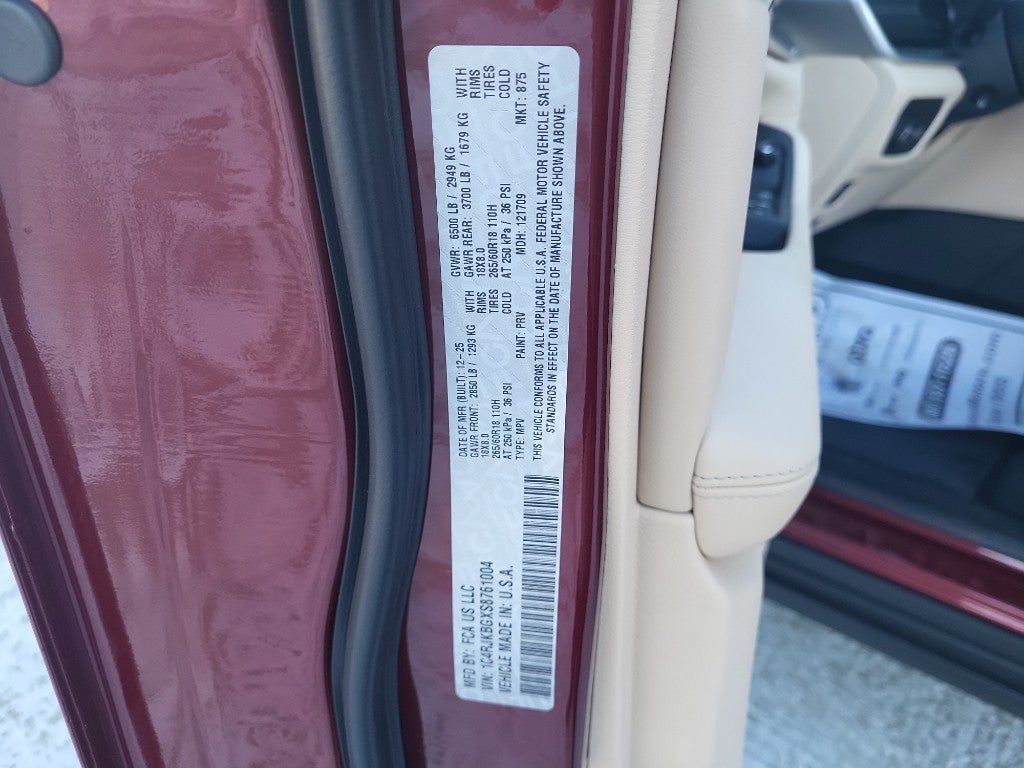 2025 Jeep Grand Cherokee L Limited