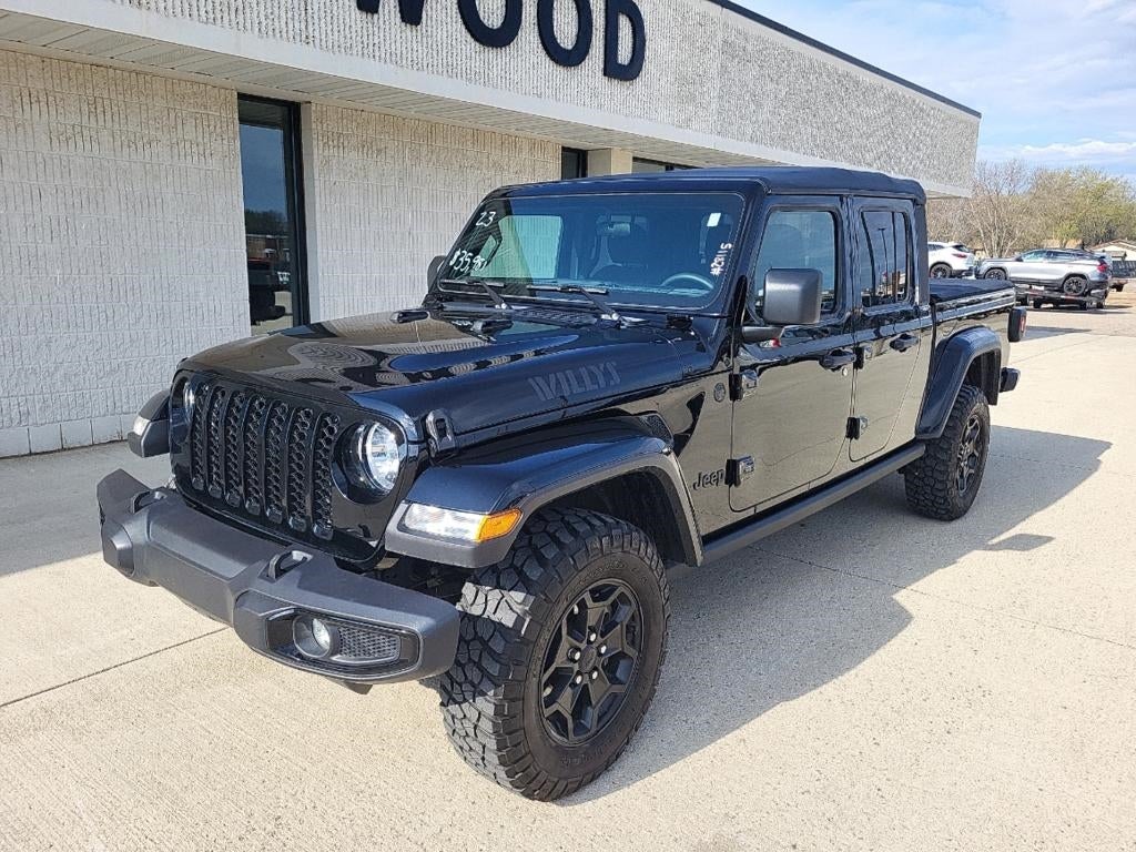 Used 2023 Jeep Gladiator WILLYS with VIN 1C6HJTAG4PL520926 for sale in Marshall, Minnesota
