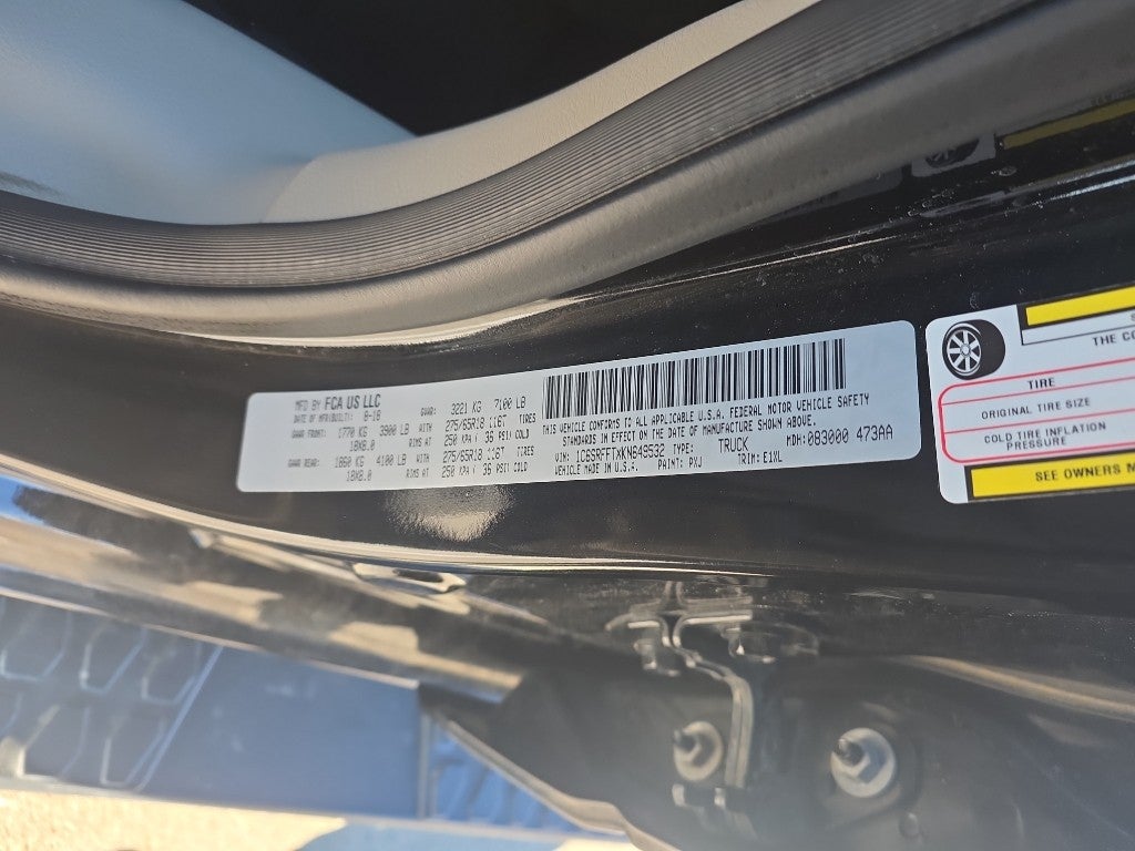 2019 RAM 1500 Big Horn/Lone Star