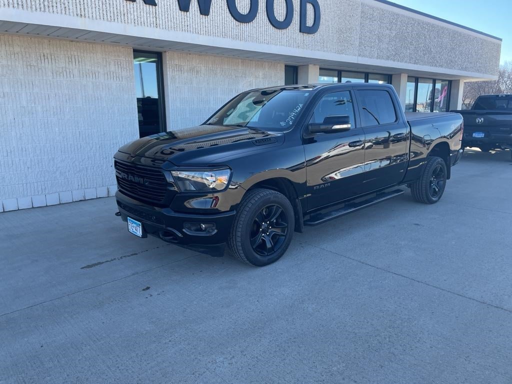 Used 2021 RAM Ram 1500 Pickup Big Horn/Lone Star with VIN 1C6SRFMTXMN555558 for sale in Marshall, Minnesota