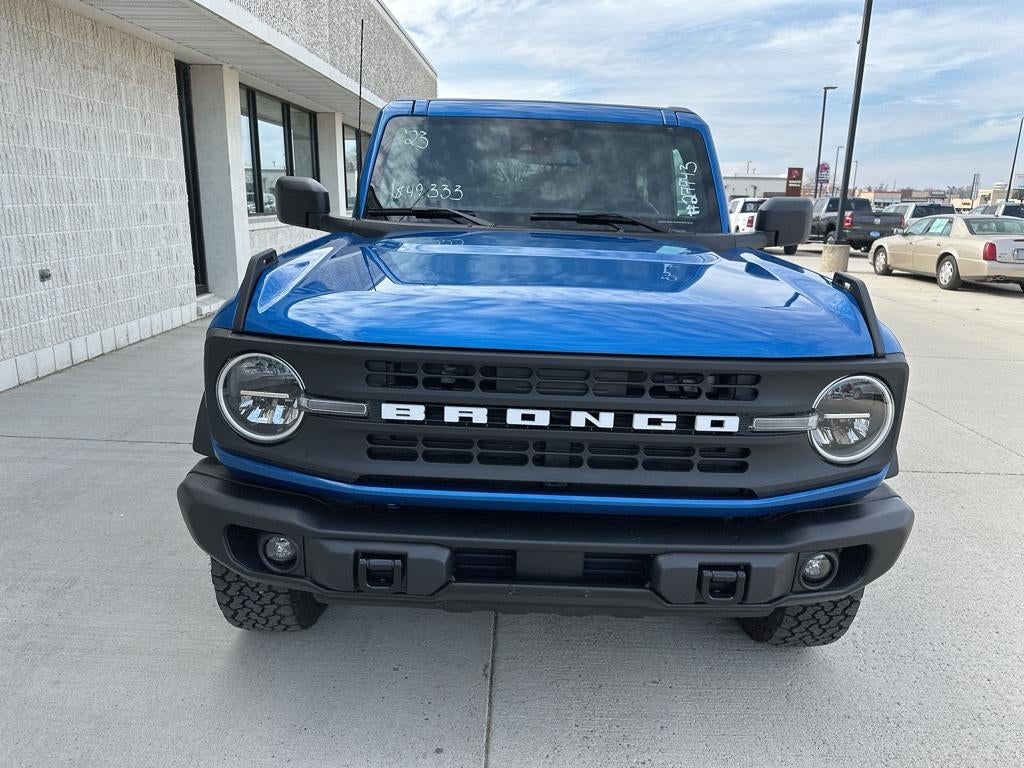 Used 2023 Ford Bronco 2-Door Black Diamond with VIN 1FMDE5APXPLA95523 for sale in Marshall, Minnesota
