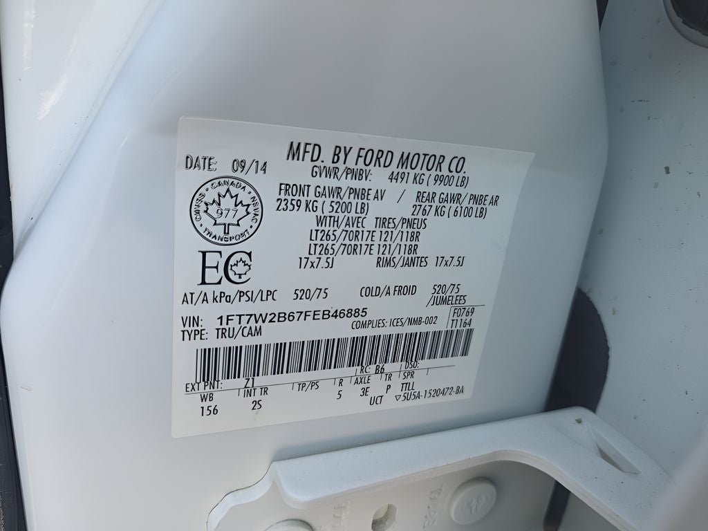 2015 Ford F-250 Super Duty XLT