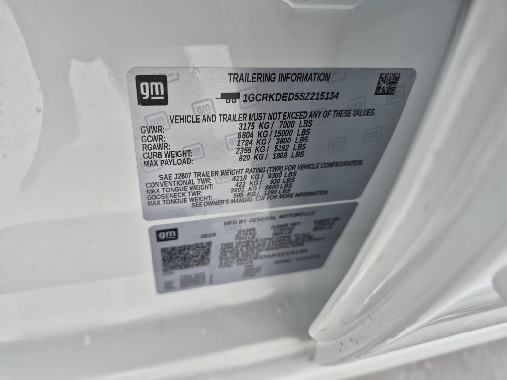 2025 Chevrolet Silverado 1500 LT