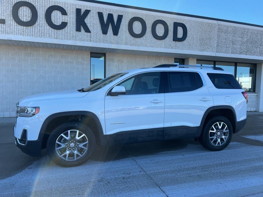 Used 2023 GMC Acadia SLT with VIN 1GKKNUL43PZ176129 for sale in Marshall, Minnesota