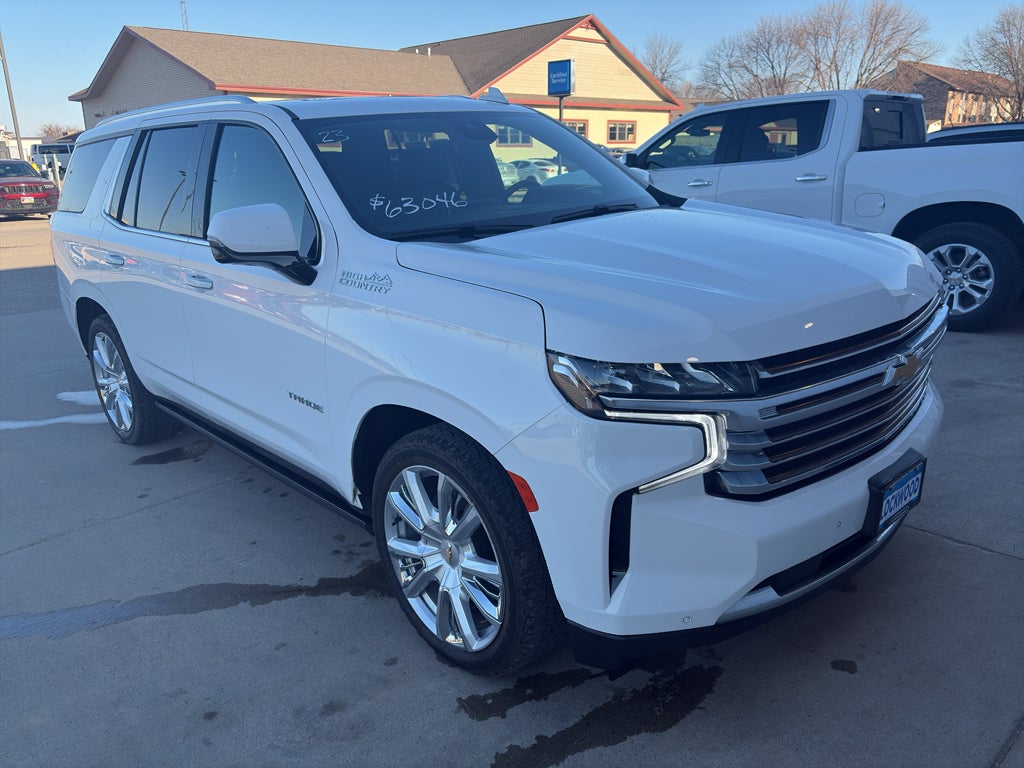 Used 2023 Chevrolet Tahoe High Country with VIN 1GNSKTKL4PR515981 for sale in Marshall, Minnesota