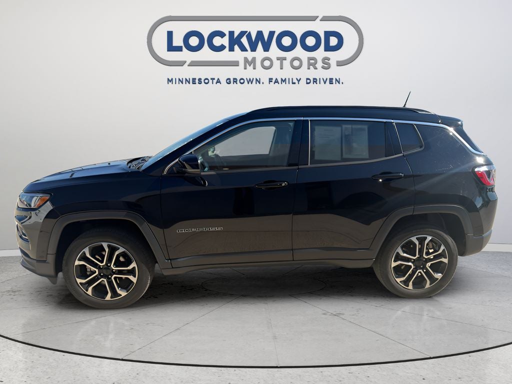 Used 2022 Jeep Compass Limited with VIN 3C4NJDCB6NT235925 for sale in Marshall, Minnesota