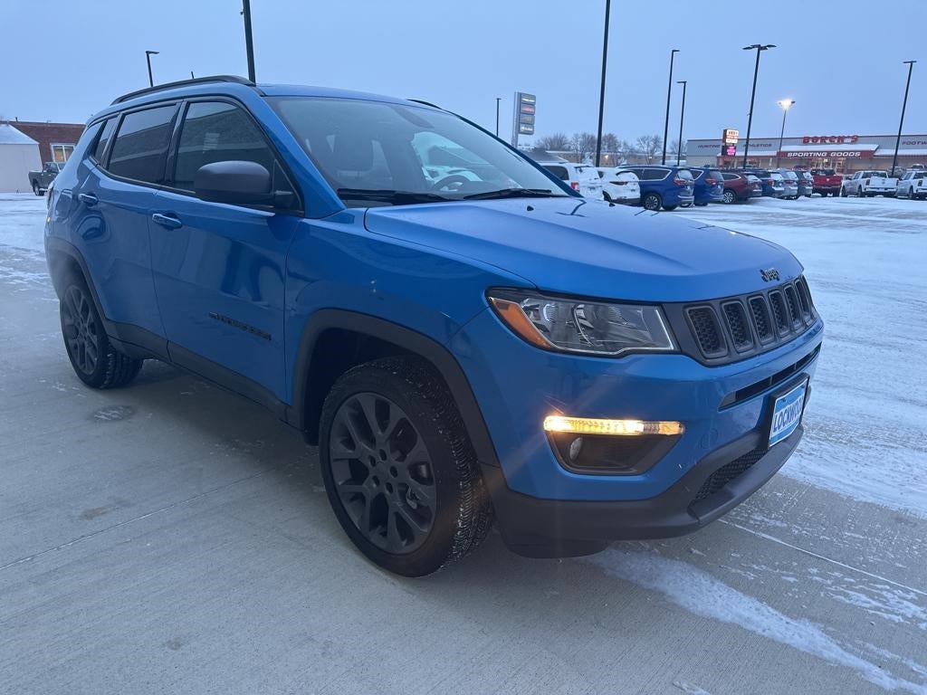 Used 2021 Jeep Compass 80th Spec. Edition with VIN 3C4NJDEB5MT517274 for sale in Marshall, Minnesota