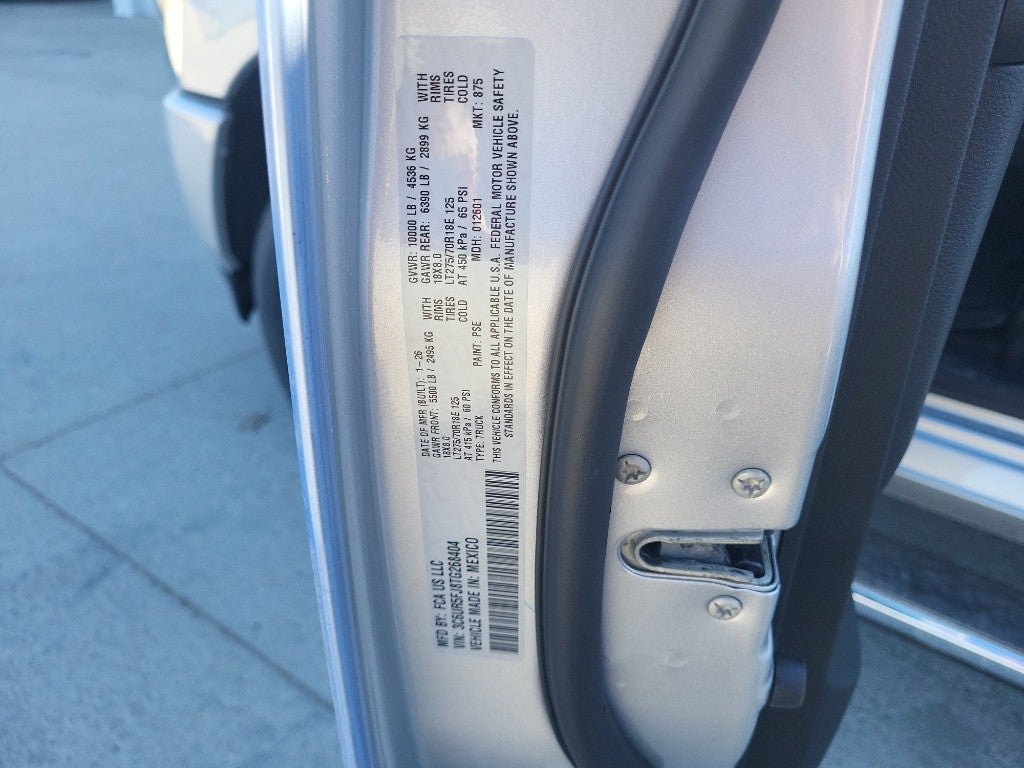 2026 RAM 2500 Laramie