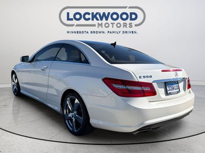 2011 Mercedes-Benz E-Class E 550 COUPE