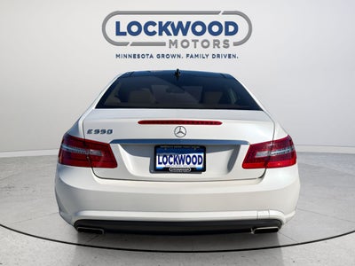 2011 Mercedes-Benz E-Class E 550 COUPE