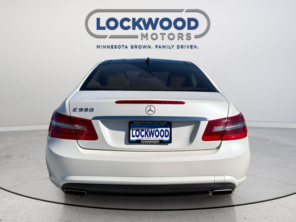 2011 Mercedes-Benz E-Class E 550 COUPE